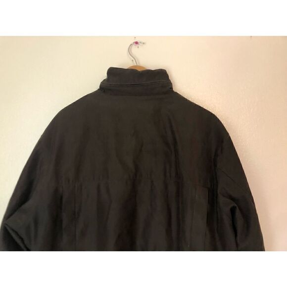 Michael Kors Wool Blend Insulated Casual Brown Jacket Large - Picture 8 of 15